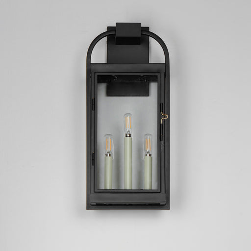Maxim 30804 Bonham 3-lt 9" Tall Outdoor Wall Sconce