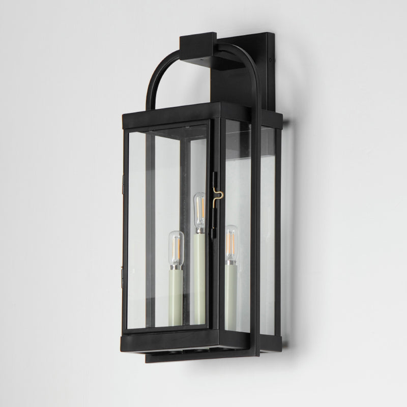 Maxim 30804 Bonham 3-lt 9" Tall Outdoor Wall Sconce