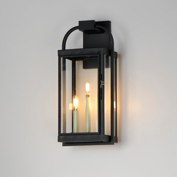 Maxim 30804 Bonham 3-lt 9" Tall Outdoor Wall Sconce