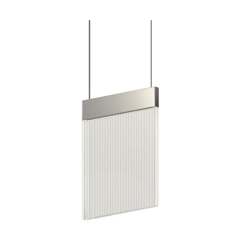Sonneman 3090 V Panels 1-lt 9" LED Pendant - Polished Chrome