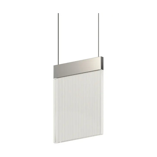 Sonneman 3090 V Panels 1-lt 9" LED Pendant - Polished Chrome