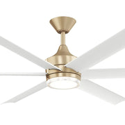 Kichler 310065 Solen 65" Smart Ceiling Fan with LED Light Kit