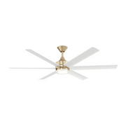 Kichler 310065 Solen 65" Smart Ceiling Fan with LED Light Kit - Champagne Bronze
