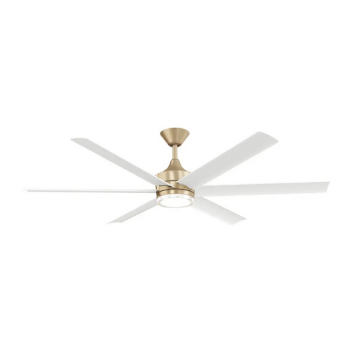 Kichler 310065 Solen 65" Smart Ceiling Fan with LED Light Kit - Champagne Bronze