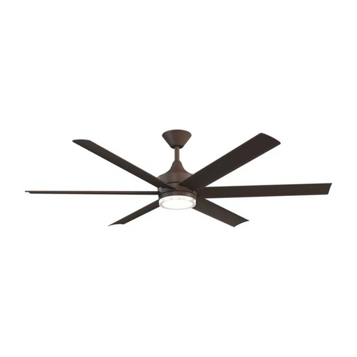 Kichler 310065 Solen 65" Smart Ceiling Fan with LED Light Kit - Satin Natural Bronze