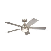 Kichler 310075 Tide 52" Ceiling Fan with LED Light Kit - Brushed Nickel