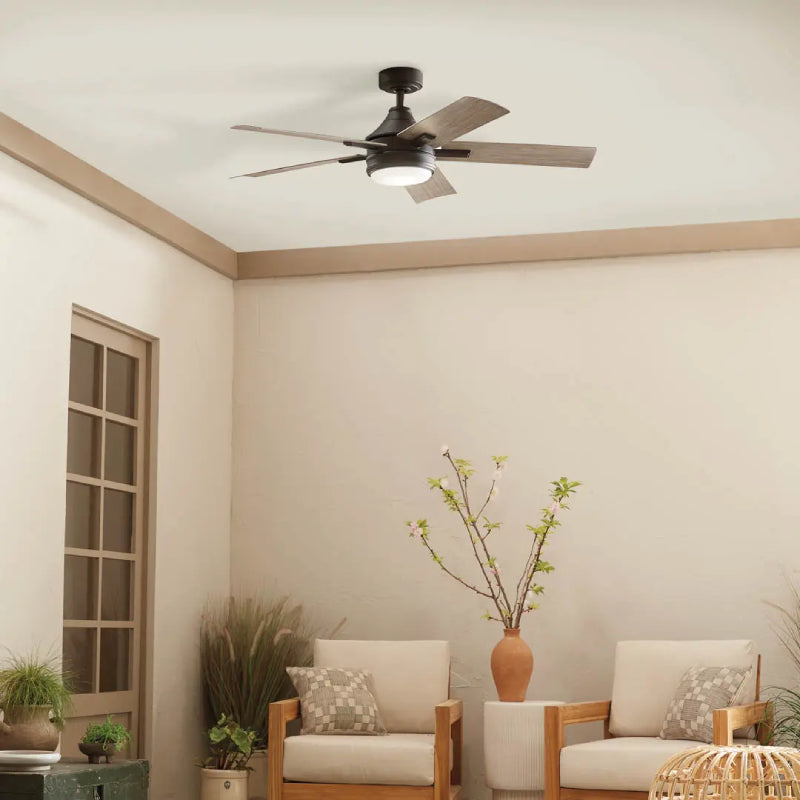 Kichler 310075 Tide 52" Ceiling Fan with LED Light Kit