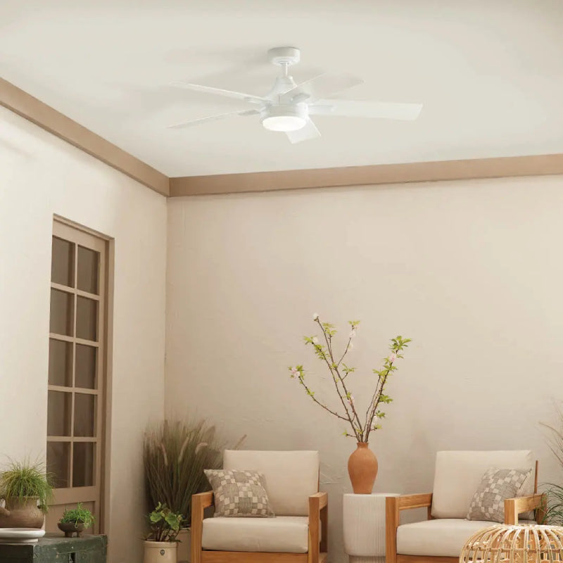 Kichler 310075 Tide 52" Ceiling Fan with LED Light Kit