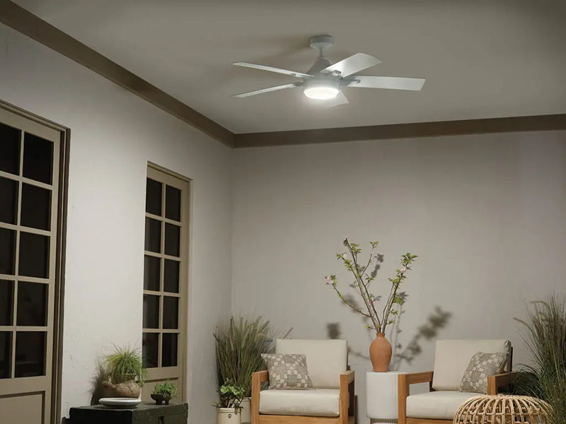 Kichler 310075 Tide 52" Ceiling Fan with LED Light Kit