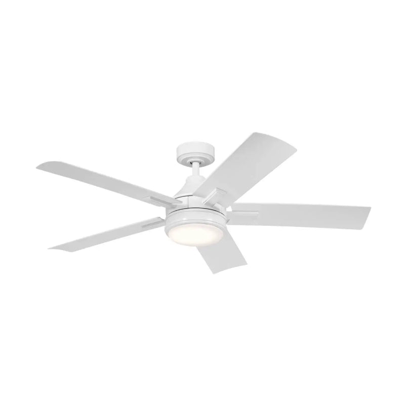 Kichler 310075 Tide 52" Ceiling Fan with LED Light Kit - White