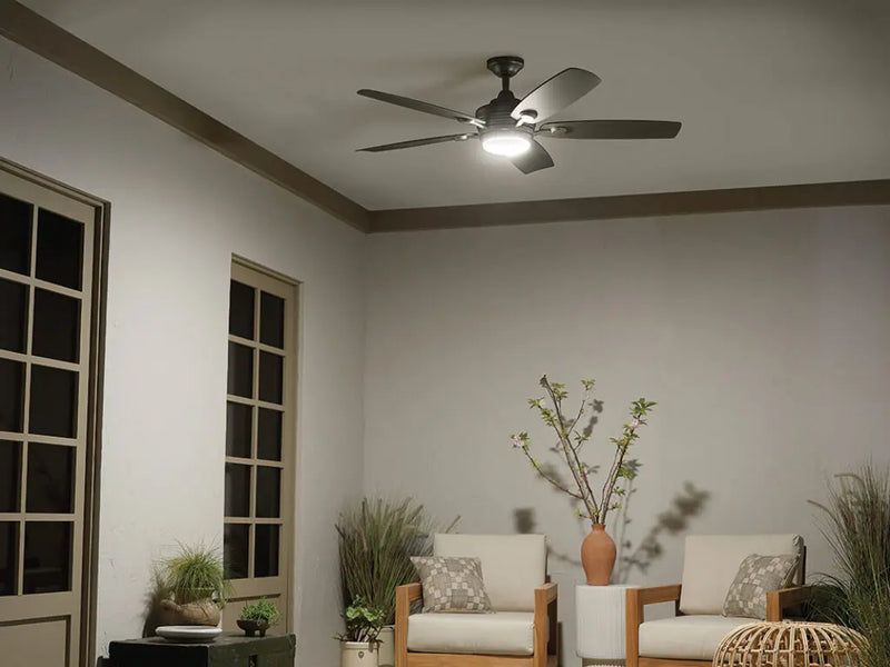 Kichler 310080 Tranquil 56" Ceiling Fan with LED Light Kit