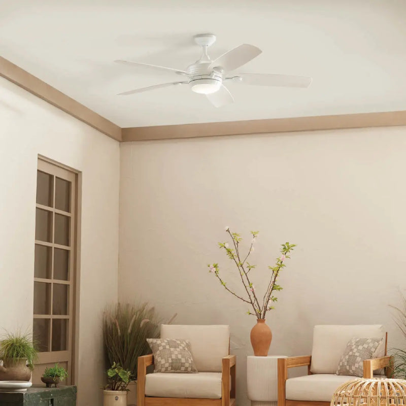 Kichler 310080 Tranquil 56" Ceiling Fan with LED Light Kit