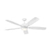 Kichler 310080 Tranquil 56" Ceiling Fan with LED Light Kit - White