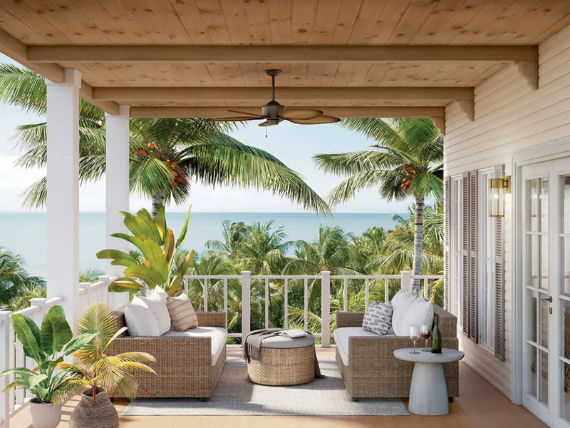 Kichler 310095 Nani 56" Outdoor Ceiling Fan