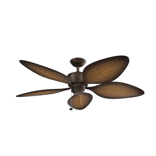 Kichler 310095 Nani 56" Outdoor Ceiling Fan - Satin Natural Bronze