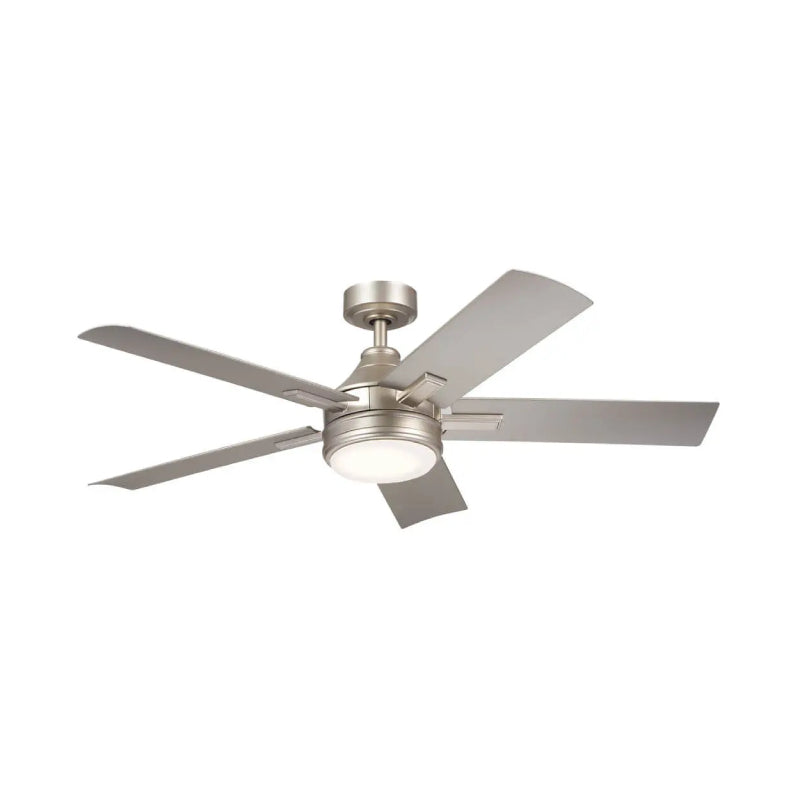 Kichler 310126 Tide 52" Ceiling Fan with LED Light Kit - Brushed Nickel