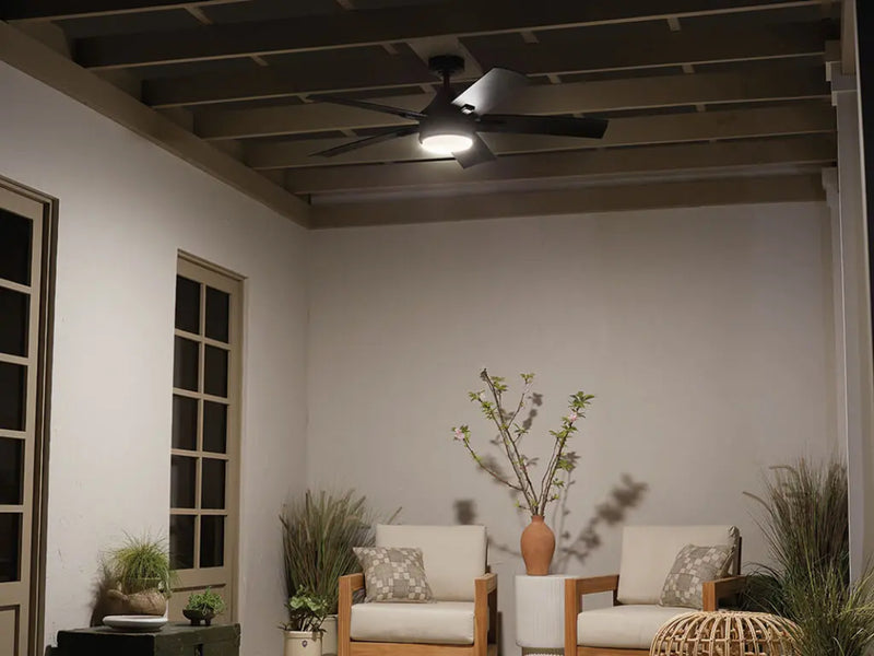 Kichler 310126 Tide 52" Ceiling Fan with LED Light Kit