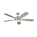 Kichler 310130 Tranquil 56" Ceiling Fan with LED Light Kit - Brushed Nickel