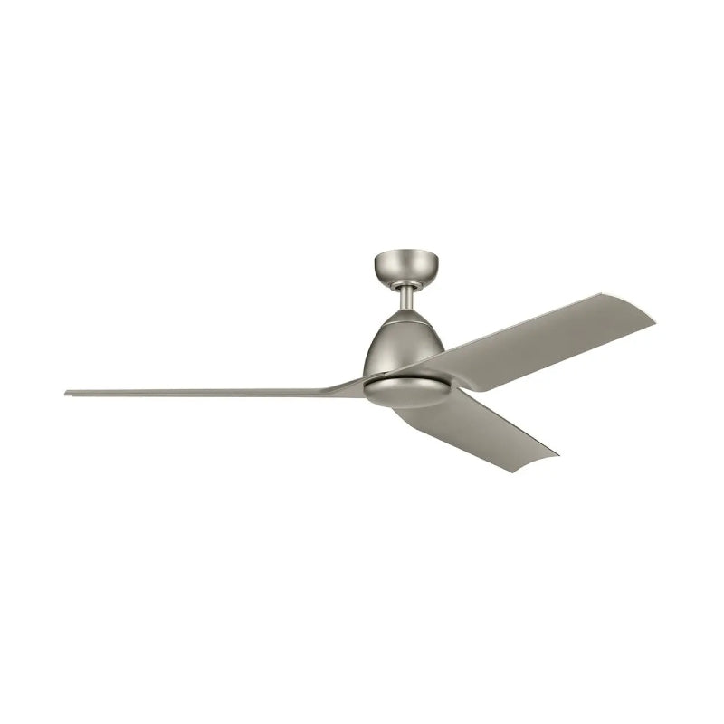 Kichler 310254 Fit 54" Ceiling Fan with LED Light Kit - Painted Brushed Nickel