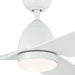 Kichler 310254 Fit 54" Ceiling Fan with LED Light Kit - White