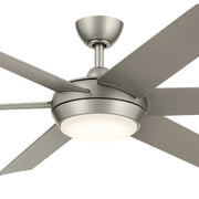 Kichler 310260 Mint 60" Ceiling Fan with LED Light Kit - Brushed Nickel