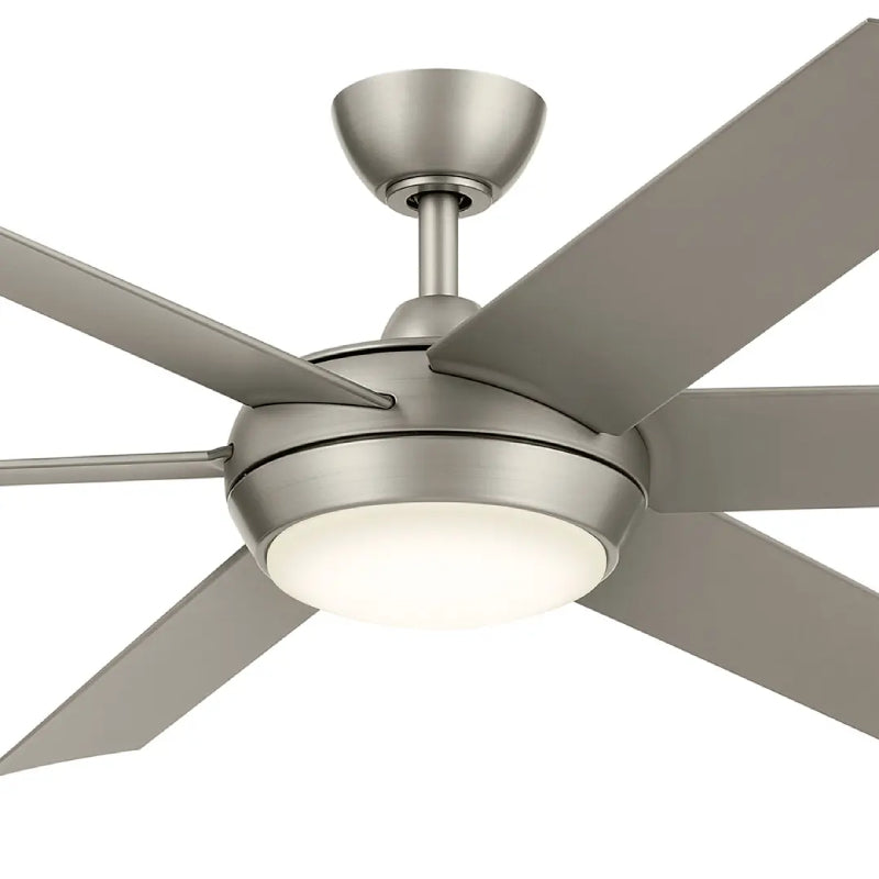 Kichler 310260 Mint 60" Ceiling Fan with LED Light Kit - Brushed Nickel