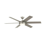 Kichler 310260 Mint 60" Ceiling Fan with LED Light Kit - Brushed Nickel