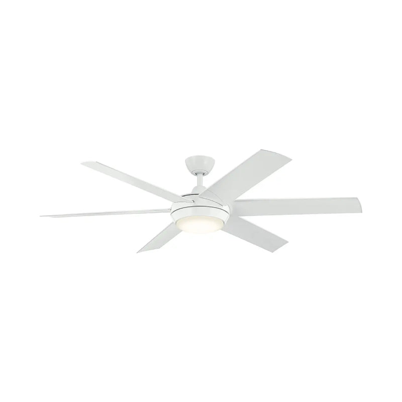 Kichler 310260 Mint 60" Ceiling Fan with LED Light Kit - White