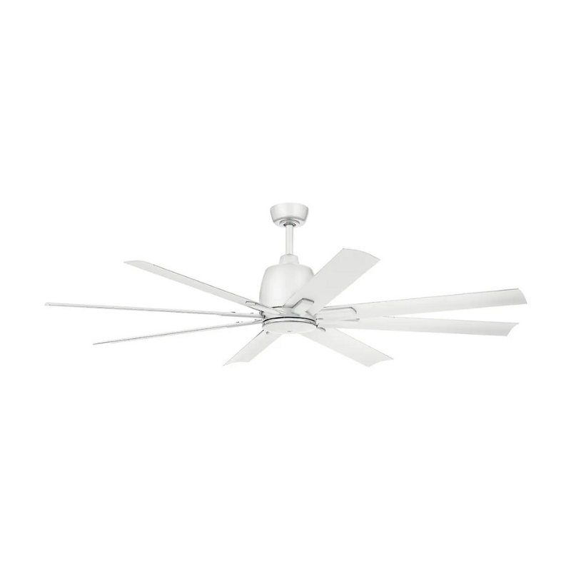 Kichler 310265 Breda 65" Outdoor Ceiling Fan - Matte White