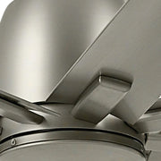 Kichler 310275 Breda 75" Outdoor Ceiling Fan - Brushed Nickel