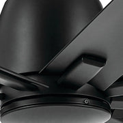 Kichler 310275 Breda 75" Outdoor Ceiling Fan - Satin Black