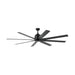 Kichler 310275 Breda 75" Outdoor Ceiling Fan - Satin Black