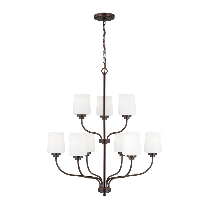 Generation 3102809 Windom 9-lt 28" Chandelier