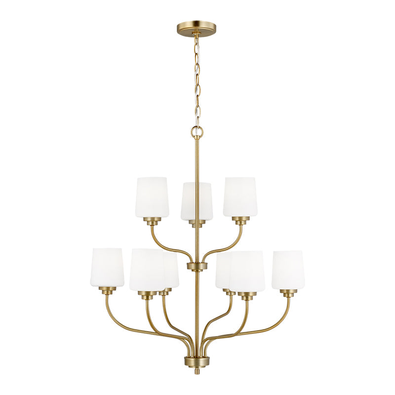 Generation 3102809 Windom 9-lt 28" Chandelier