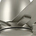 Kichler 310285 Breda 84" Outdoor Ceiling Fan - Brushed Nickel