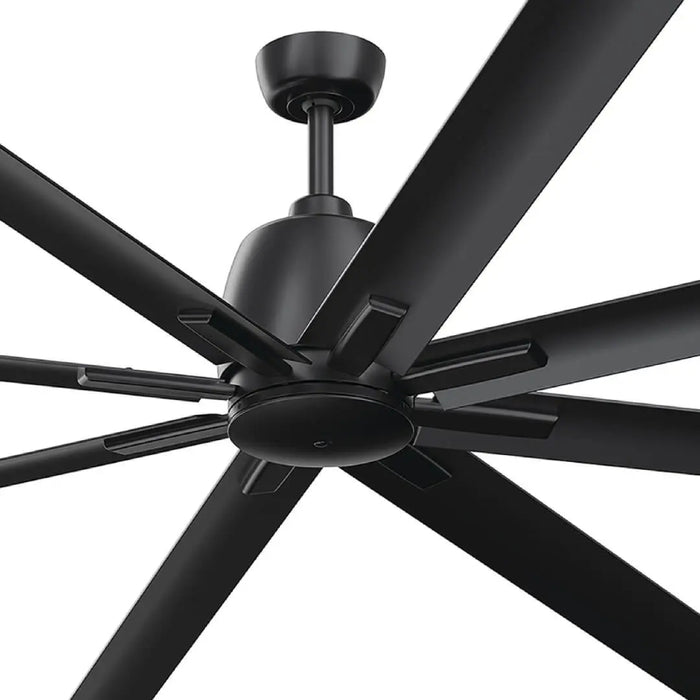 Kichler 310285 Breda 84" Outdoor Ceiling Fan- Satin Black