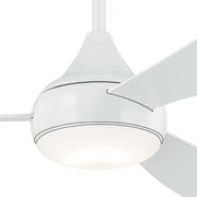 Kichler 310354 Ample 54" Ceiling Fan with LED Light Kit - White