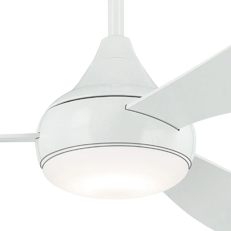 Kichler 310354 Ample 54" Ceiling Fan with LED Light Kit - White