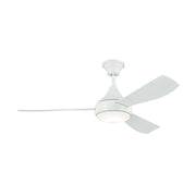Kichler 310354 Ample 54" Ceiling Fan with LED Light Kit - White