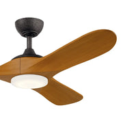 Kichler 310552 Mylo 52" Ceiling Fan with LED Light Kit - Anvil Iron