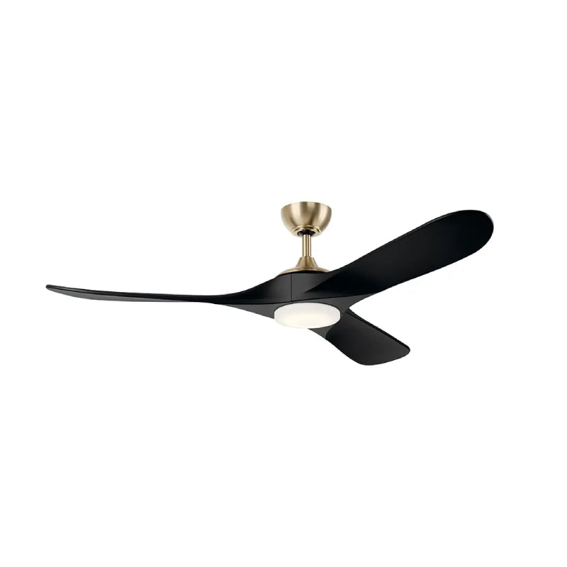Kichler 310560 Mylo 60" Ceiling Fan with LED Light Kit - Champagne Bronze