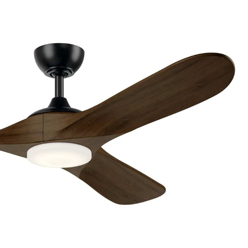 Kichler 310560 Mylo 60" Ceiling Fan with LED Light Kit - Satin Black