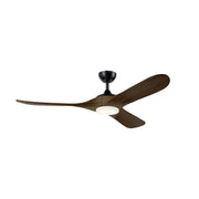 Kichler 310560 Mylo 60" Ceiling Fan with LED Light Kit - Satin Black