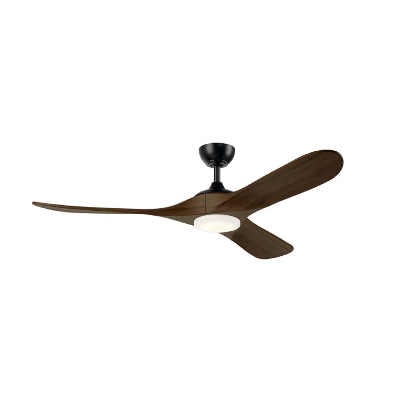 Kichler 310560 Mylo 60" Ceiling Fan with LED Light Kit - Satin Black