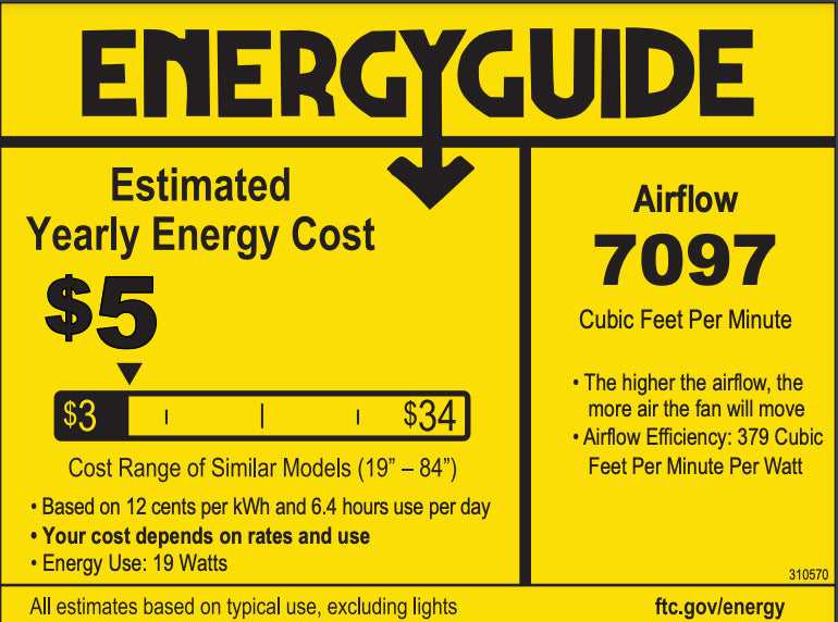 Kichler 310570 Mylo 70" Ceiling Fan with LED Light Kit