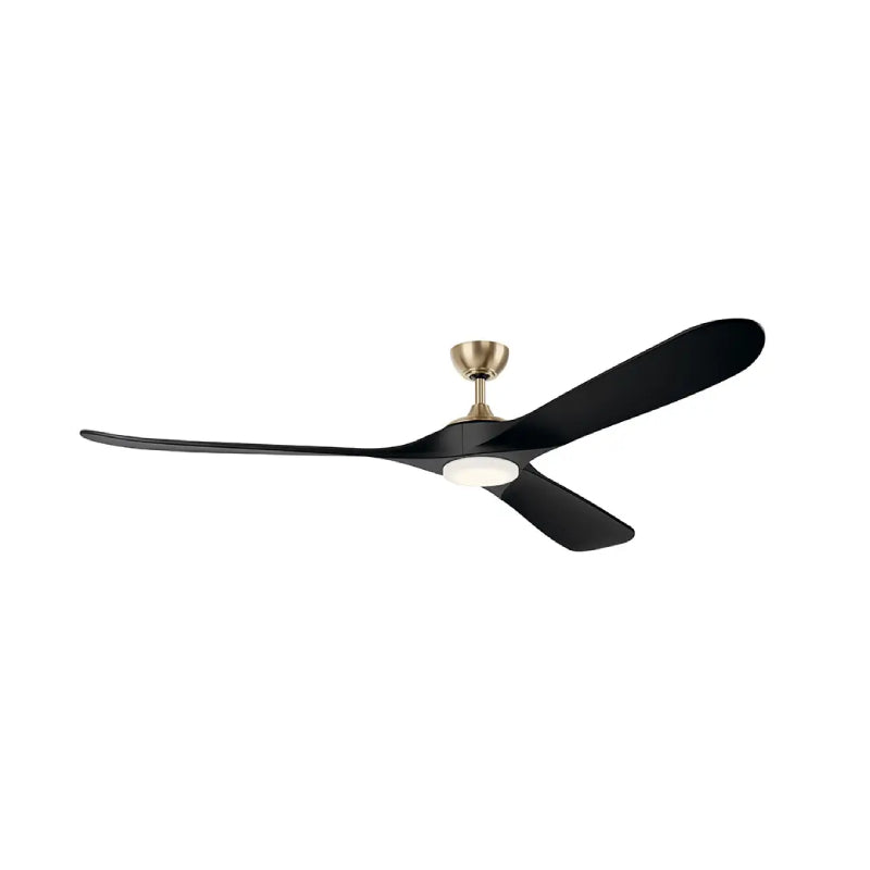 Kichler 310580 Mylo 80" Ceiling Fan with LED Light Kit - Champagne Bronze
