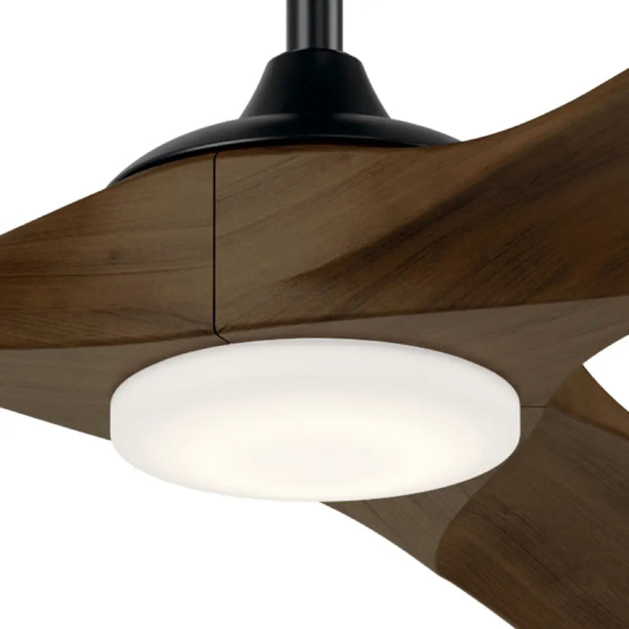 Kichler 310580 Mylo 80" Ceiling Fan with LED Light Kit - Satin Black