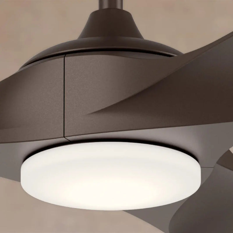 Kichler 310660 Mylo 60" Ceiling Fan with LED Light Kit - Satin Natural Bronze