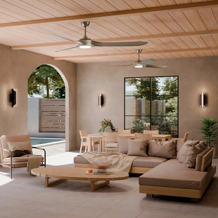 Kichler 310680 Mylo 80" Ceiling Fan with LED Light Kit - Brushed Nickel