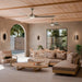 Kichler 310680 Mylo 80" Ceiling Fan with LED Light Kit - Brushed Nickel